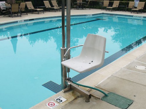 DIZALICA SEDIŠTE ZA SPUŠTANJE U BAZEN